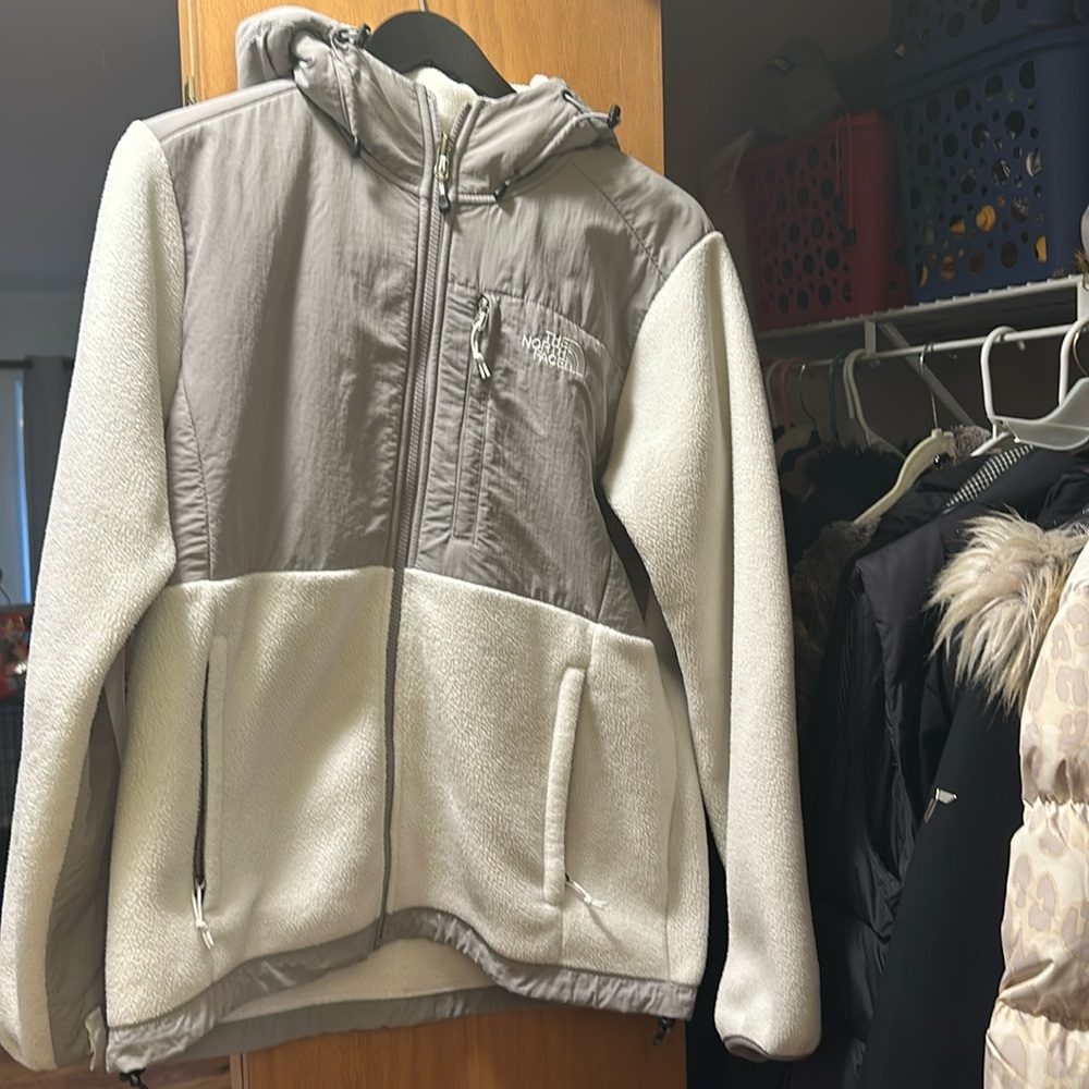 North face fleece coat
